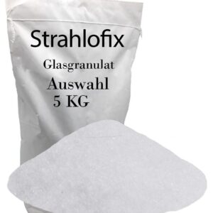 5 kg Glasgranulat Strahlmittel Strahlgut Glasbruch Strahlgranulat Sandstrahlen