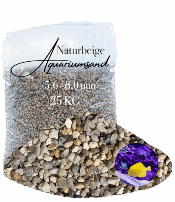 Aquariumkies 56 80 mm Aquariumsand Aquariensand Aquarienkies 25kg Bodengrund 145653360215