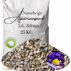 Aquariumkies 5,6-8,0 mm Aquariumsand Aquariensand Aquarienkies papierverpackt