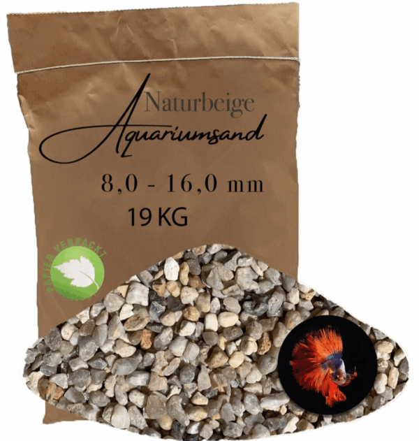 Aquariumkies 80 160 mm Aquariumsand Aquariensand Aquarienkies 19 kg Bodengrund 146399930855