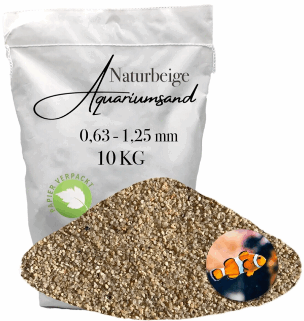 Aquariumsand 10kg Aquariumkies Aquariensand Aquarienkies Bodengrund 063 125 mm 145878887565