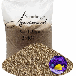 Aquariumsand 25kg Aquariumkies Aquariensand Aquarienkies Bodengrund Natursand