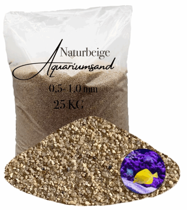 Aquariumsand 25kg Aquariumkies Aquariensand Aquarienkies Bodengrund Natursand 145653286845