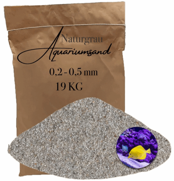 Aquariumsand Aquariumkies 02 05mm Aquariensand Aquarienkies Bodengrund 19 KG 146399930695