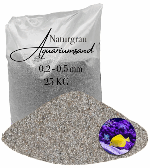 Aquariumsand Aquariumkies 02 05mm Aquariensand Aquarienkies Bodengrund grau 145838757285