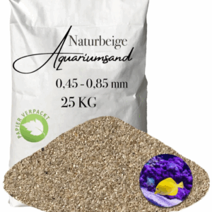 Aquariumsand Aquariumkies 045 085mm Aquariensand papierverpackt Bodengrund 145888008835