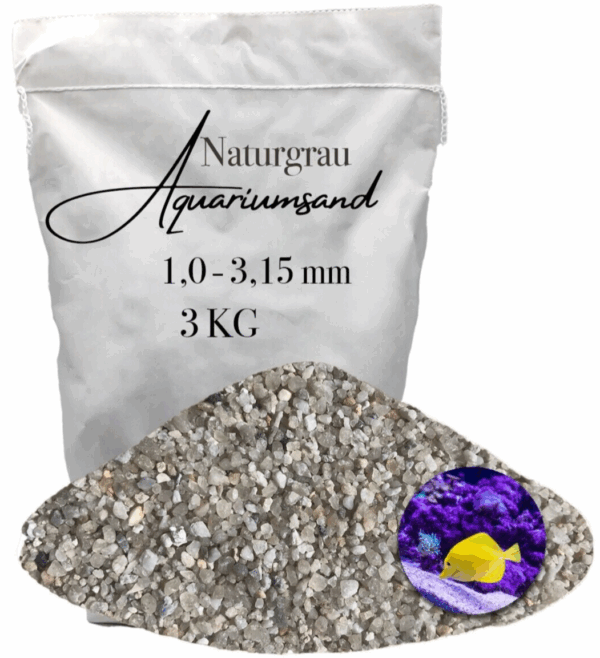 Aquariumsand Aquariumkies 10 315 mm Aquariensand Aquarienkies Bodengrund 3 KG 145903437955