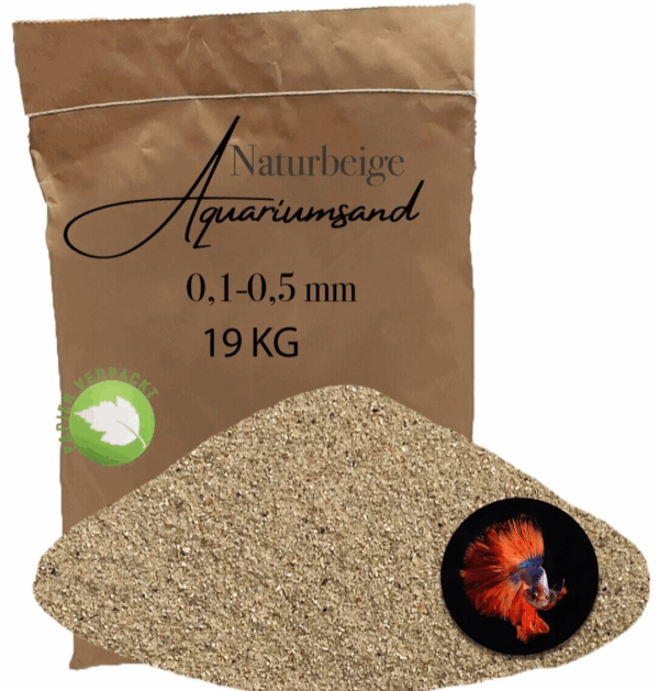 Aquariumsand Aquariumkies 19 kg Aquariensand Aquarienkies Bodengrund 01 05 mm 146399930755