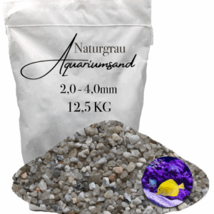 Aquariumsand Aquariumkies 20 40 mm Aquariensand Aquarienkies Bodengrund grau 145905392645