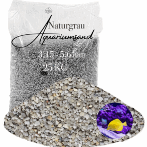Aquariumsand Aquariumkies 315 56 mm Aquariensand Aquarienkies Bodengrund grau 145838784795