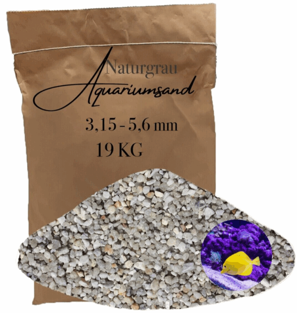 Aquariumsand Aquariumkies 315 56 mm Aquariensand Aquarienkies Bodengrund grau 146399930835