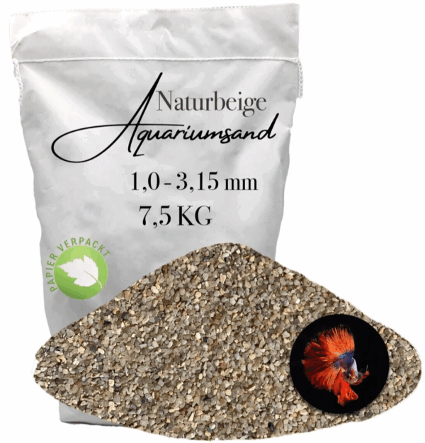 Aquariumsand Aquariumkies 75 Aquariensand Aquarienkies Bodengrund 10 315 mm 145898200685
