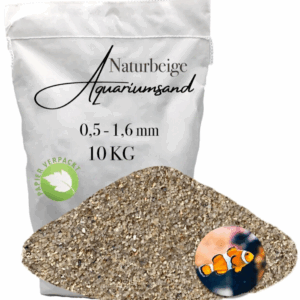 Aquariumsand Aquariumkies Aquariensand 10 kg Aquarienkies Bodengrund Natursand