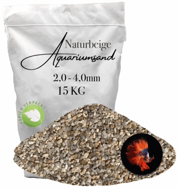 Aquariumsand Aquariumkies Aquariensand Aquarienkies 15 kg 20 40 mm Natursand 145878901365