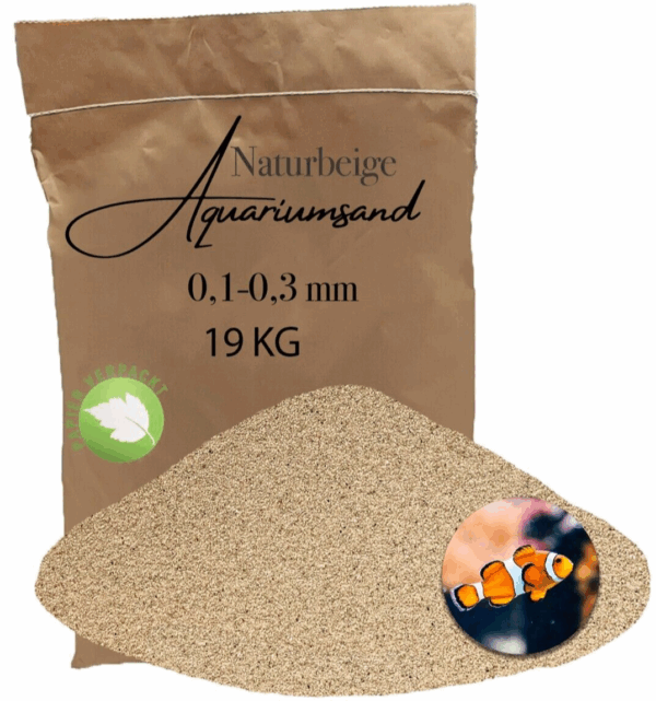 Aquariumsand Aquariumkies Aquariensand Aquarienkies 19 kg Bodengrund 01 03 mm 146399930865