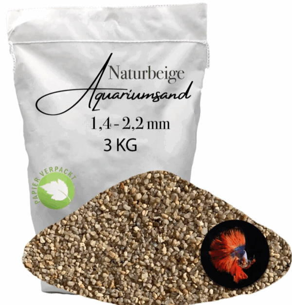 Aquariumsand Aquariumkies Aquariensand Aquarienkies 3 kg Bodengrund 14 22 mm 145899675155