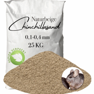 Chinchilla Sand beige Badesand 01 04mm 25 kg Staubbad Hamster Maeuse Papiersack 145792908225