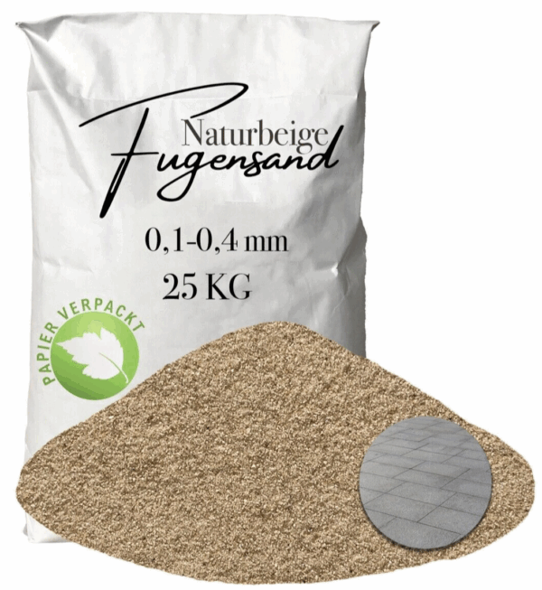 Einkehrsand Fugensand 01 04 mm Pflasterfugensand Terrasse Pflaster verfugen 145816653675