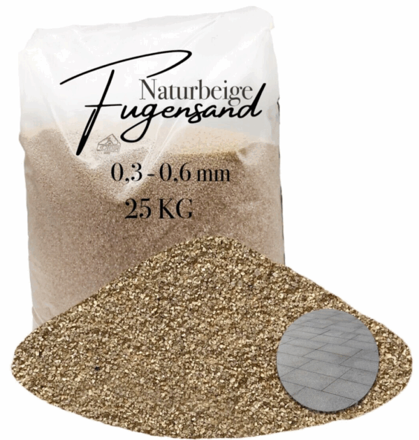 Fugensand Einkehrsand 03 06 mm Pflasterfugensand Terrasse Pflaster verfugen 145814645835