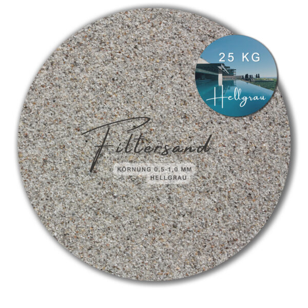 Variante von 25 kg Filtersand Filterkies Quarzsand Pool Sand fuer Sandfilteranlagen hellgrau 145138913825 7160