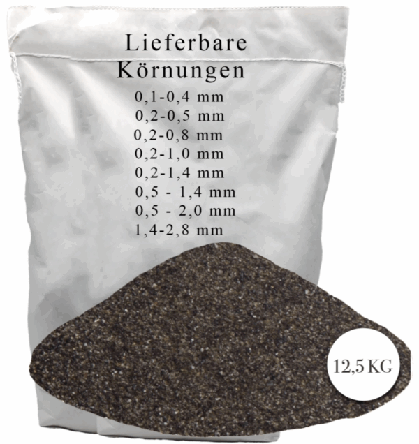12,5 kg Strahlmittel Strahlgut Sandstrahlen Strahlsand Strahlschlacke Schlacke