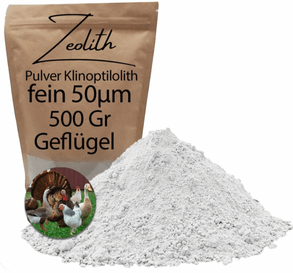 500g entgiften Zeolith Klinoptilolith Natur hochfein 50m Pulver Vulkanmineral 145883884486