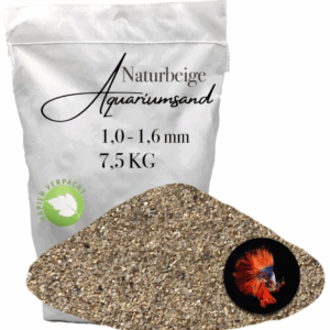 Aquariumsand 7,5 KG Aquariumkies Aquariensand Aquarienkies Bodengrund 1,0-1,6 mm
