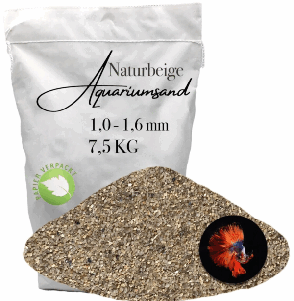 Aquariumsand 75 KG Aquariumkies Aquariensand Aquarienkies Bodengrund 10 16 mm 145898189156