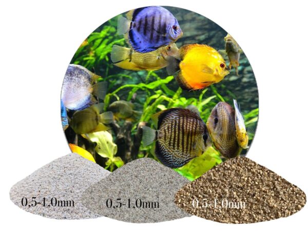 Aquariumsand Aquariensand naturhell grau beige weiss 1 25kg gewaschen 05 10mm 146225391436