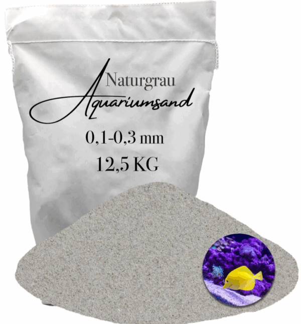 Aquariumsand Aquariumkies 01 03mm Aquariensand Aquarienkies Bodengrund 125 KG 145905402126