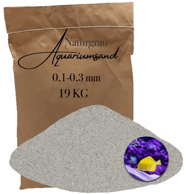Aquariumsand Aquariumkies 01 03mm Aquariensand Aquarienkies Bodengrund 19 KG 146399930826