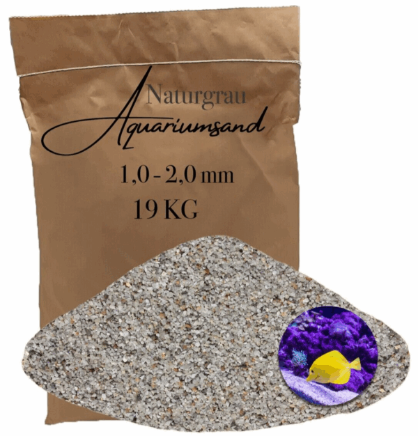 Aquariumsand Aquariumkies 10 20 mm Aquariensand Aquarienkies Bodengrund 19 KG 146399930836
