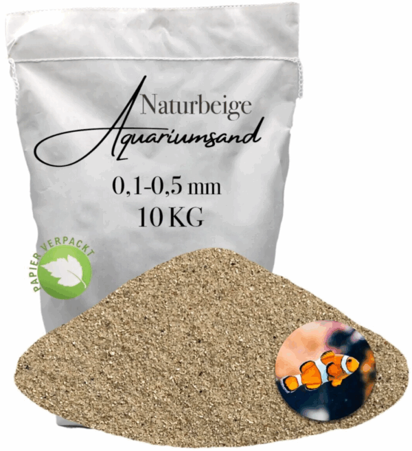 Aquariumsand Aquariumkies 10 kg Aquariensand Aquarienkies Bodengrund 01 05 mm 145880333136