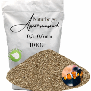 Aquariumsand Aquariumkies Aquariensand 10 kg Aquarienkies Bodengrund  0,3-0,6mm