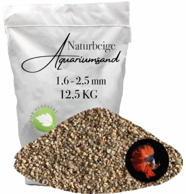 Aquariumsand Aquariumkies Aquariensand Aquarienkies 125 Bodengrund 16 25 mm 145897986206