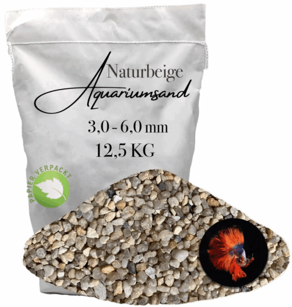 Aquariumsand Aquariumkies Aquariensand Aquarienkies 125kg Bodengrund 30 60 mm 145897911266