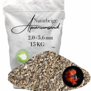 Aquariumsand Aquariumkies Aquariensand Aquarienkies 15kg 2,0-5,6 mm Quarzsand