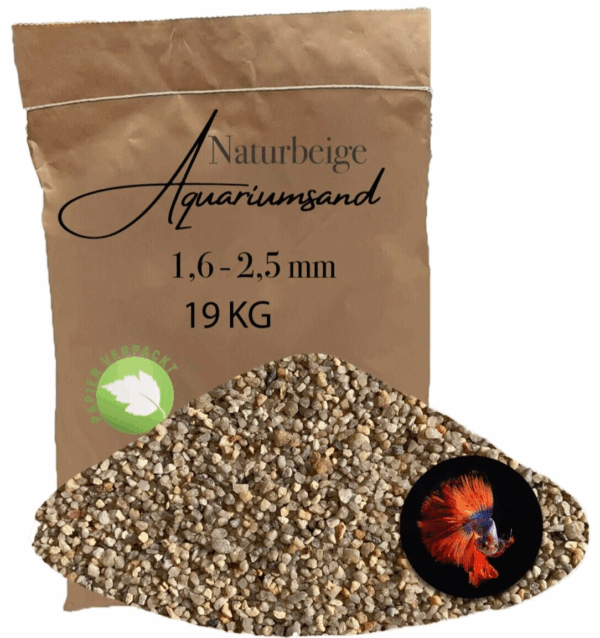 Aquariumsand Aquariumkies Aquariensand Aquarienkies 19 kg Bodengrund 16 25 mm 146399930716