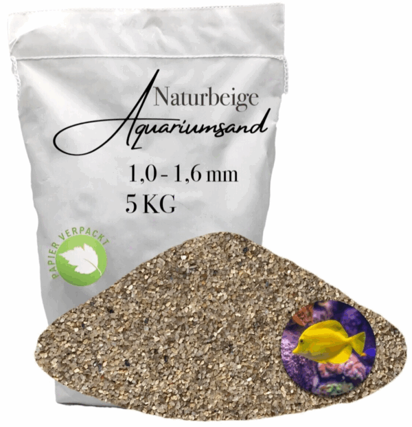 Aquariumsand Aquariumkies Aquariensand Aquarienkies Bodengrund 5 kg 10 16 mm 145894373676