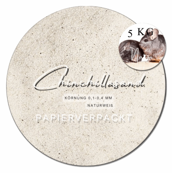 Chinchillasand weiss 01 04mm Badesand Staubbad Hamster fein Fellpflege 5 kg 146399930676
