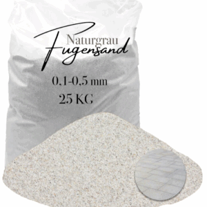 Fugensand grau fein 0,1-0,5 mm Pflasterfugensand Terrasse Pflaster verfugen