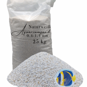 Natur weisser Aquariensand Aquariumsand Aquarienkies Aquariumkies Bodengrund 145623992876