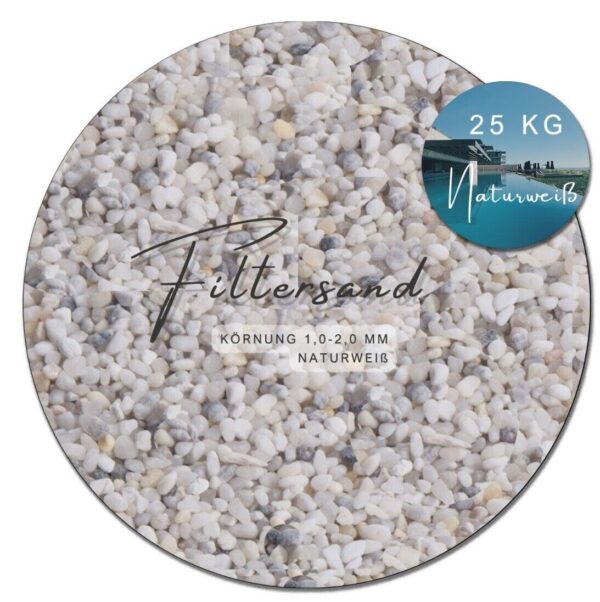 Variante von Kristallquarzsand weiss Quarzsand Sandfiltersand Poolsand Filtersand Filterkies 145178510106 39d1