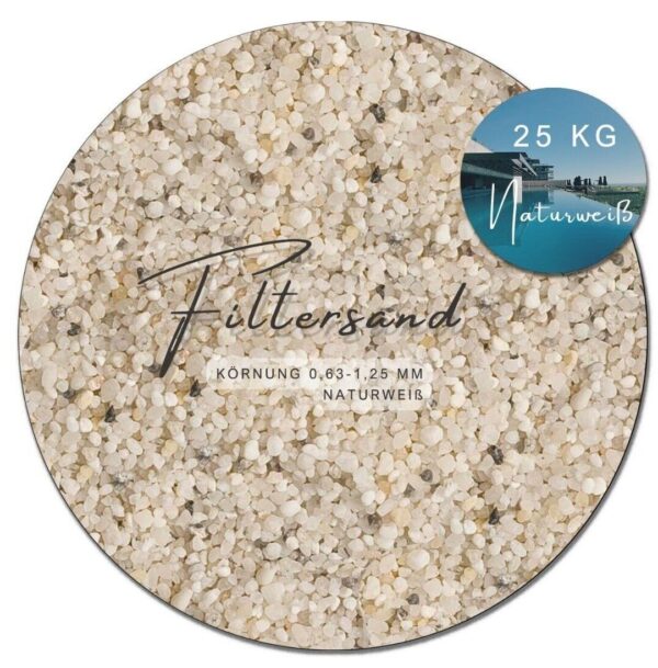 Variante von Kristallquarzsand weiss Quarzsand Sandfiltersand Poolsand Filtersand Filterkies 145178510106 94b4