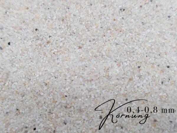 Vogelsand 04 08mm weiss keimfrei 5kg ohne Zusatzstoffe wie Anis und Grit 145628564716 2
