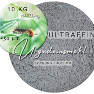 10kg ultrafeines Gesteinsmehl Gesteinpulver Pflanzenschutz Raupenfrei Blattläuse