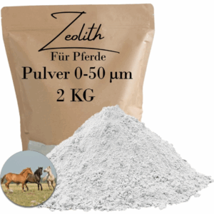 2000g Zeolith fuer Pferde Pulver 50m Vulkanmineral Klinoptilolith entgiften 2 KG 145841885187