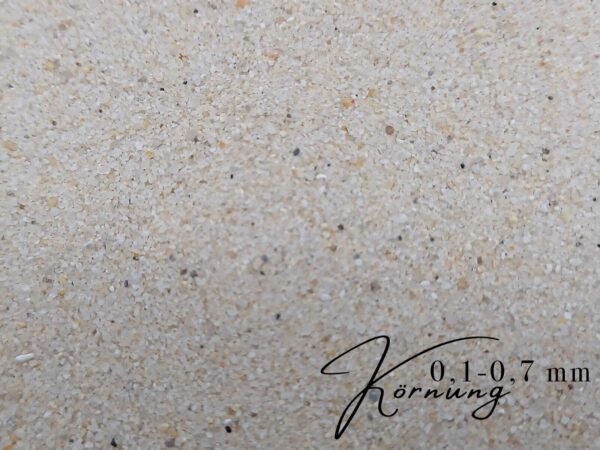 25 kg Terrariensand Terrariumsand naturweiss 01 07mm Bodengrund grabfaehig Sand 145634083027 2