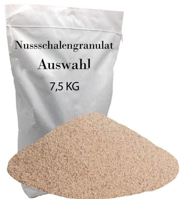 75kg Nussschalengranulat WalnussGranulat Strahlmittel Softstrahlmittel Tumbler 145910173027