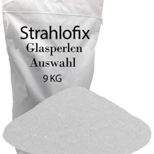 9 kg Strahlmittel Glasperlen Strahlglasperlen Glasstrahlen Sandstrahl Strahlgut